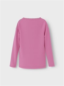 NAME IT Langærmet Bluse Nanettie Fuchsia Pink